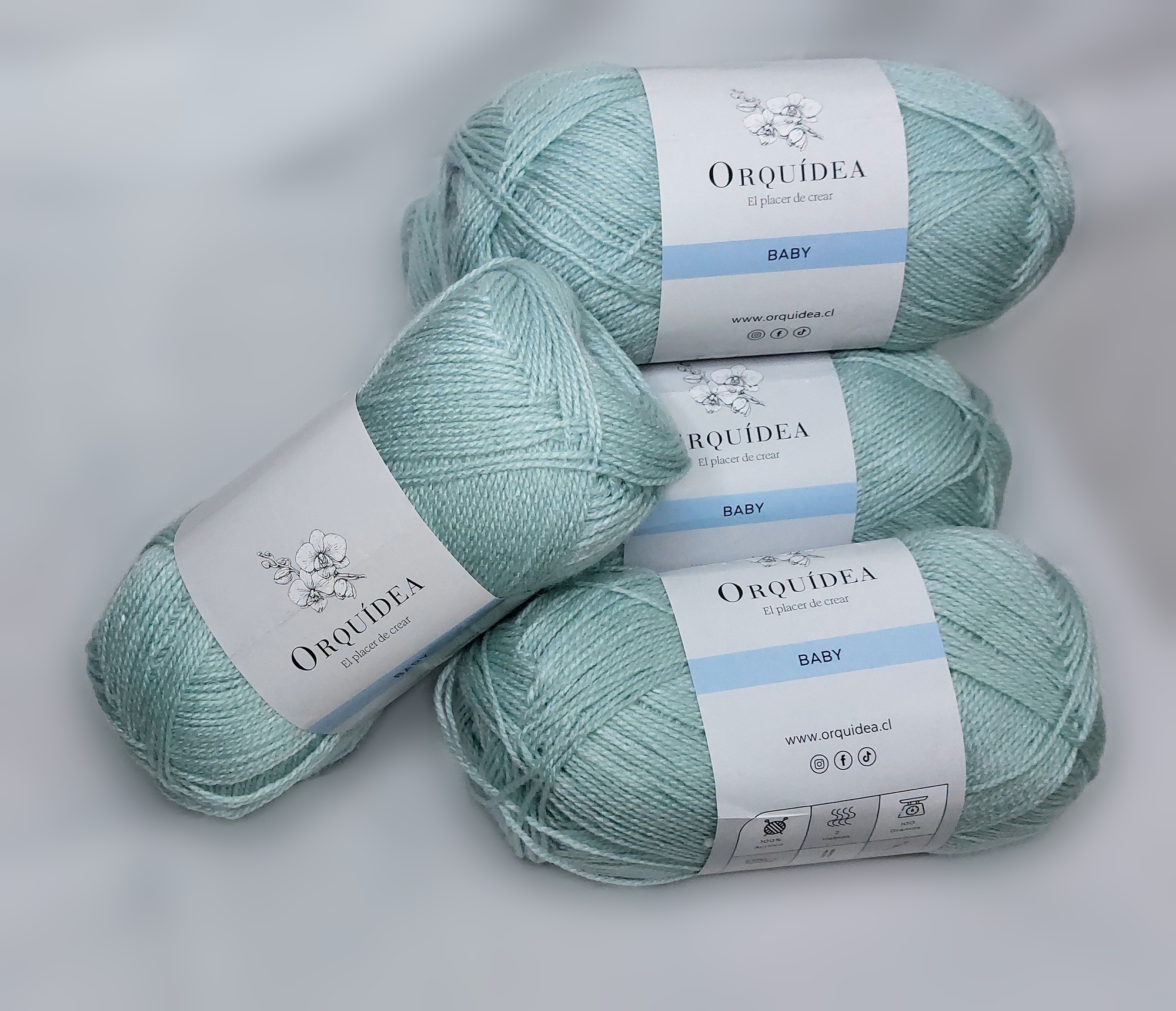 Ovillo Verde Agua