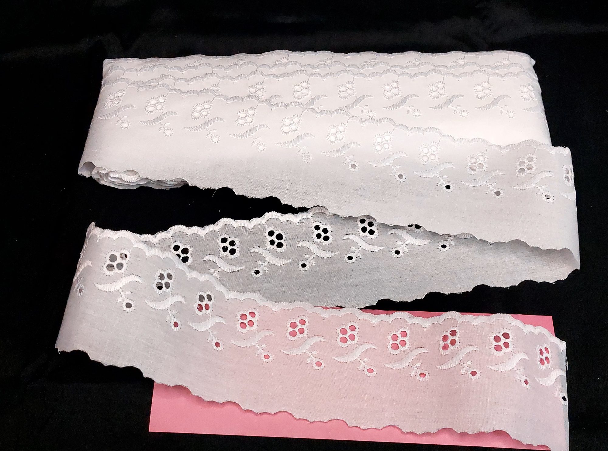 Pasa Cintas 6,5cm Broderie