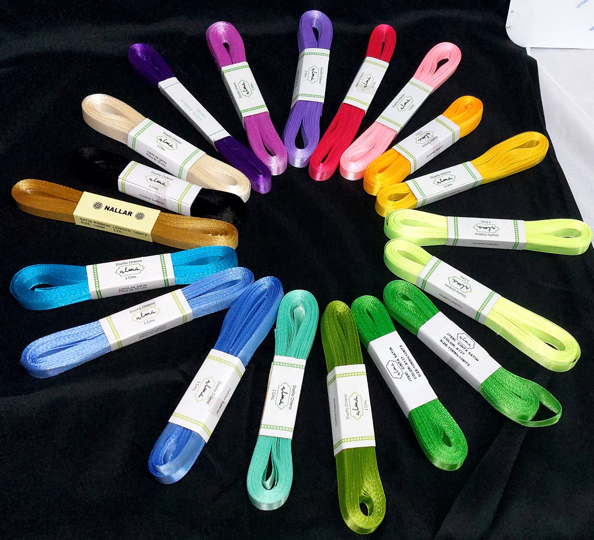 Cinta 10MM Colores